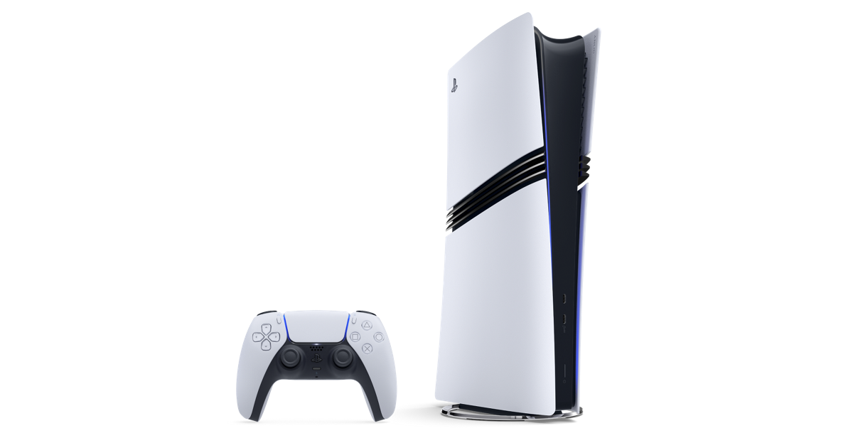 PlayStation 5 Pro console with DualSense controller