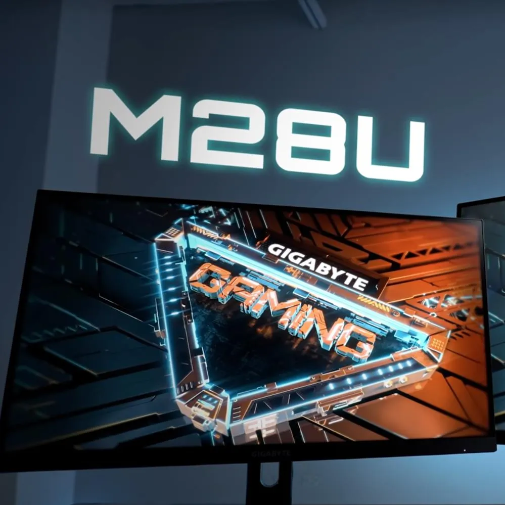 Gigabyte M28U gaming monitor
