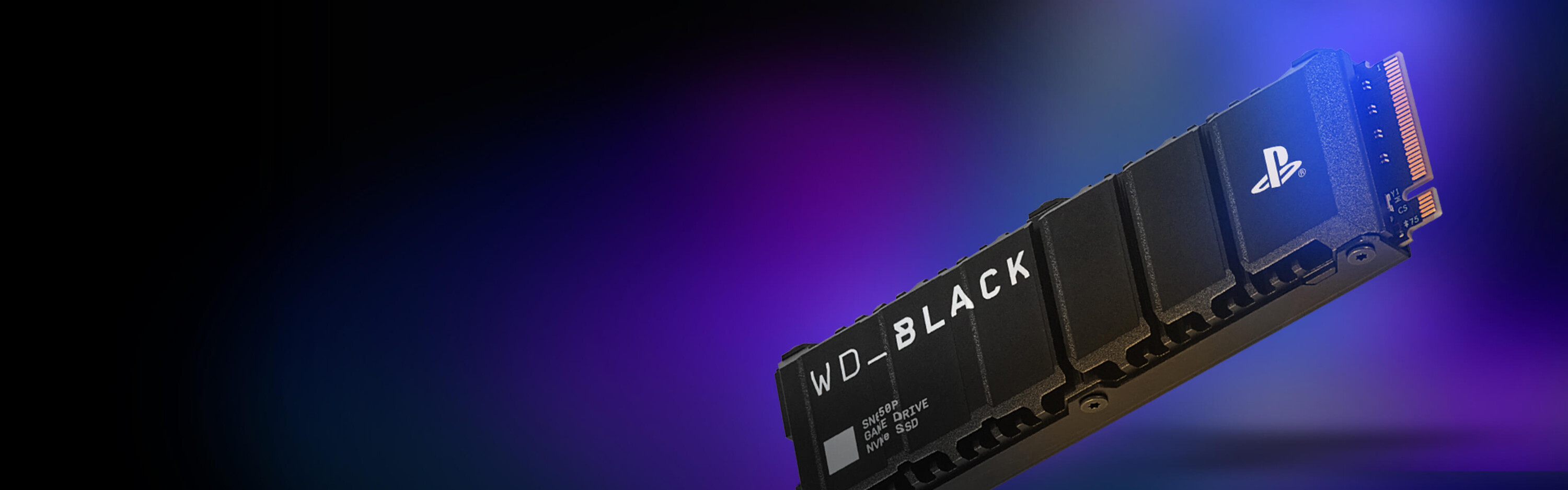 WD Black SN850P NVMe SSD with PlayStation branding