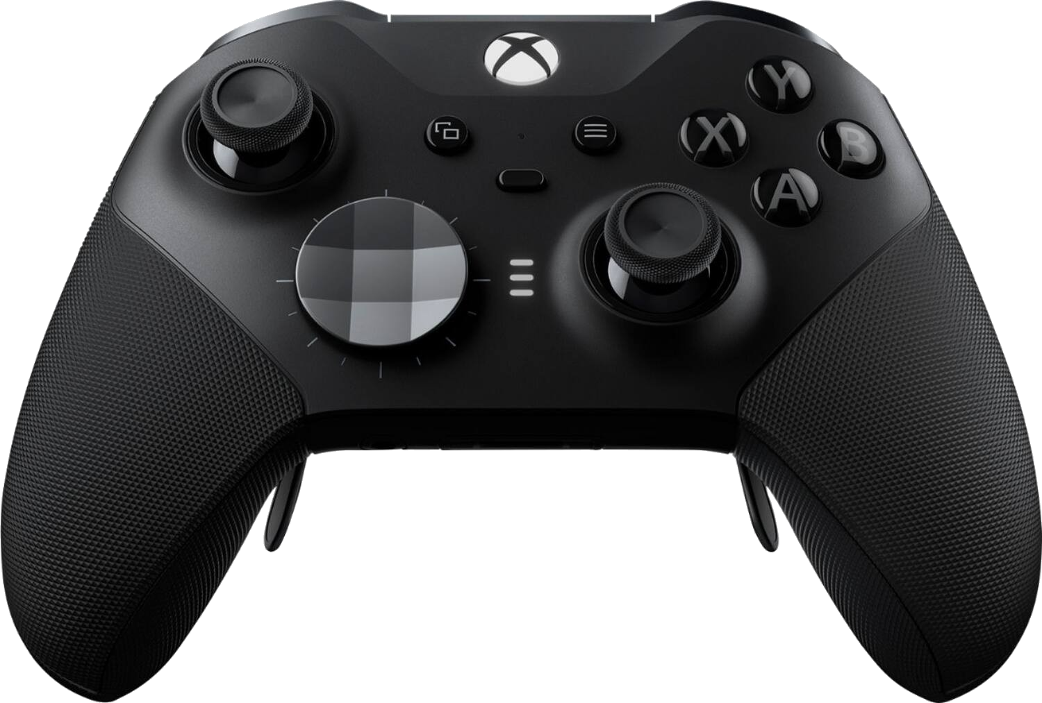 Black Xbox Elite Wireless Controller Series 2, front view